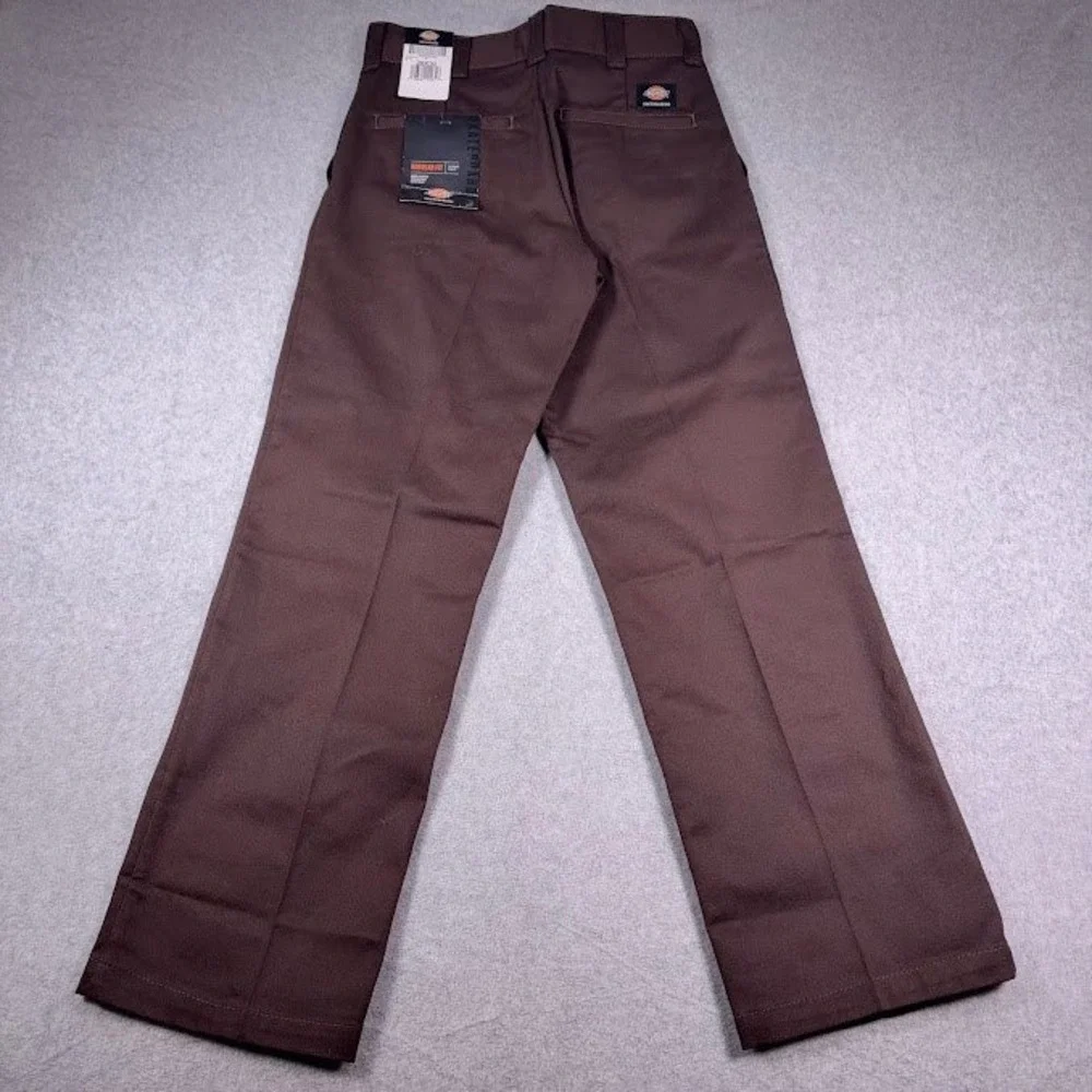 Dickies Skateboarding Pants Mens fits‎ 28X29 Brown regular fit Wrinkle Resistant